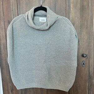 Stitches Stripes Light Gray Knit Sweater